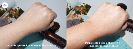 ♥ Phenomenal Tan Mousse de Vita Liberata a prueba