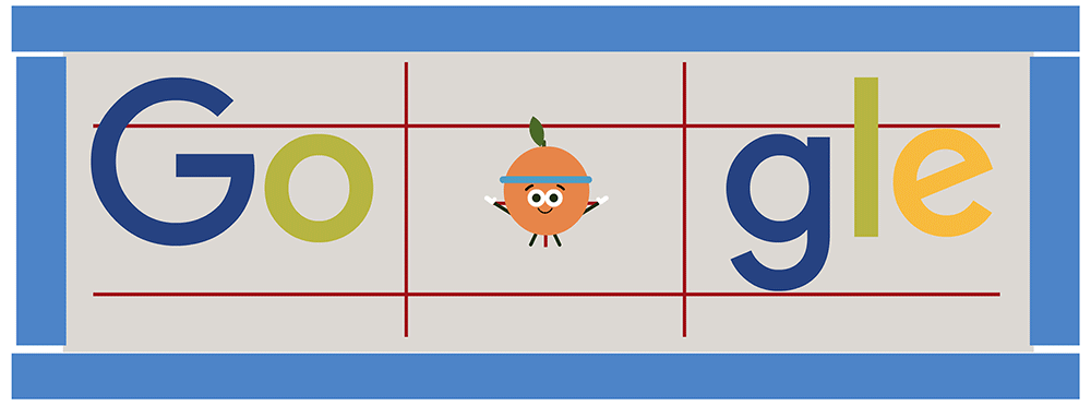 Los doodles olímpicos de Google protagonizados por frutas