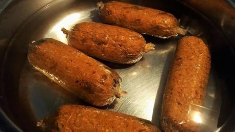 Chorizos veganos