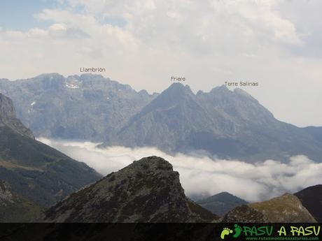 El Llambrión, Friero y Salinas desde el Jario