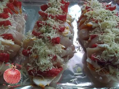 Pechuga de pollo Hasselback