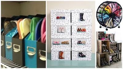 12 Ideas ingeniosas para organizar y guardar nuestros zapatos