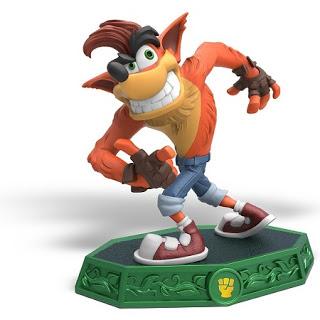 Ya sabemos cómo será la figura de Crash Bandicoot para Skylanders, ¡y de Cortex!