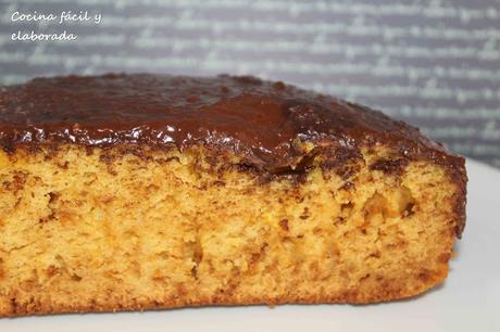 BIZCOCHO INTEGRAL CON CREMA DE NUTELLA