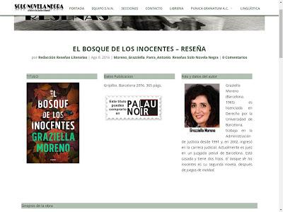 EL BOSQUE DE LOS INOCENTES - GRAZIELLA MORENO