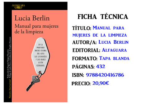 Reseña: Manual para mujeres de la limpieza, de Lucia Berlin