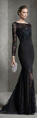 Invitadas con vestidos de encaje