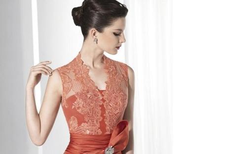 Invitadas con vestidos de encaje