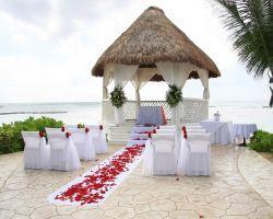 Decoración para una boda al aire libre