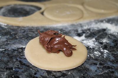 Bollitos rellenos de Nutella