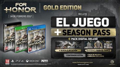 For Honor edición Gold