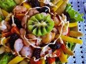 Ensalada gambas mango