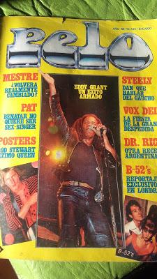 YES, EAGLES y BLONDIE en la Revista PELO en 1981