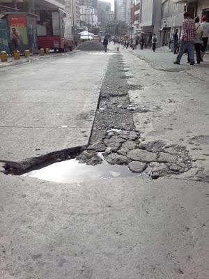 EL RECREO-INICIATIVA DE BARRIO TRICOLOR SE HIZO REALIDAD. Hoy  se inician los trabajos recuperación Bulevar Sabana Grande área Chacaito