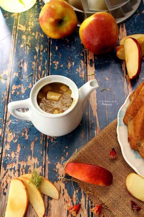 Apple Spice Bund twith Salted Caramel Sauce #BundtBakers Apple Spice Bund twith Salted Caramel Sauce #BundtBakers