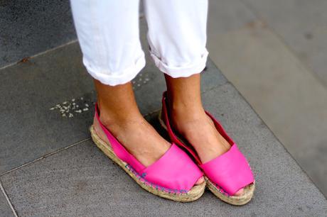 Fuchsia Espadrilles