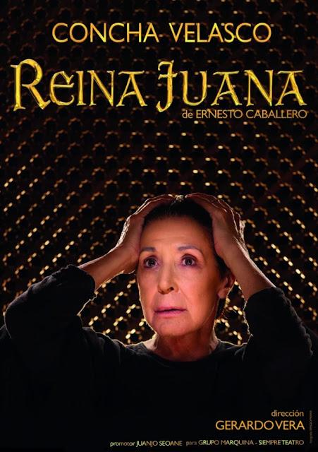 Concha Velasco y “Reina Juana” llegarán al Teatro Guimerá de Tenerife del 30 de septiembre al 1 de octubre