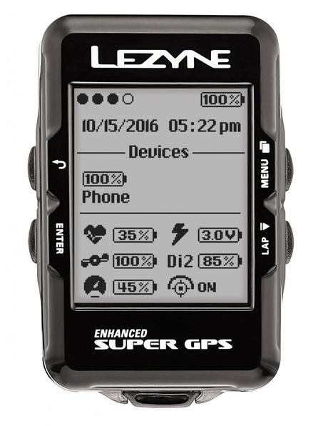 Computadores GPS Lezyne: Super GPS