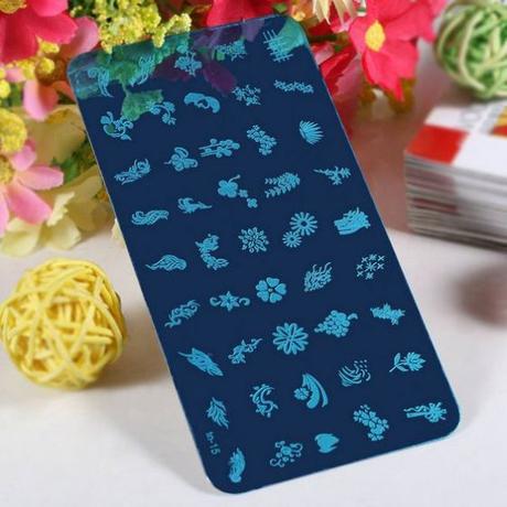 plantilla para estampar uñas