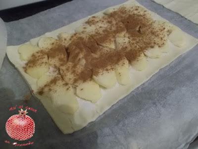 Hojaldre de manzana Hojaldre de manzana