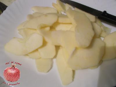 Hojaldre de manzana Hojaldre de manzana