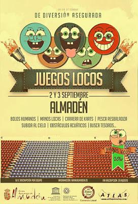 Llegan.los Juegos Locos a Almadén
