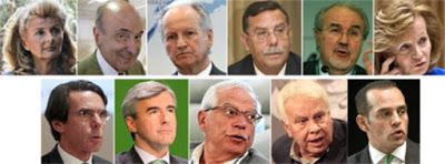 Políticos 'enchufados' en eléctricas.