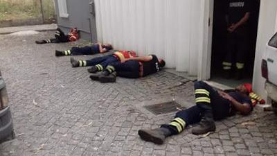 Semana negra en Galicia, acosada por el fuego.
