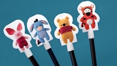 Decorar lápices de Winnie The Pooh para la Vuelta al Cole