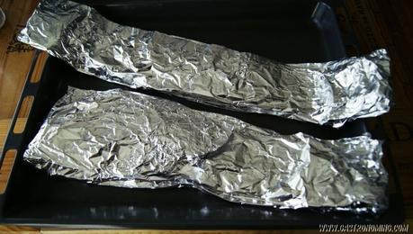 Costillas de cerdo con salsa barbacoa en dos cocciones Costillas de cerdo con salsa barbacoa en dos cocciones