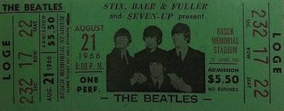 50 Años: 21 Ago. 1966 - Busch Memorial Stadium - St.Louis, Missouri