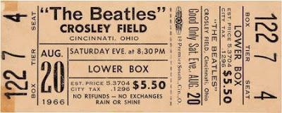 50 Años: 21 Ago. 1966 - Crosley Field - Cincinnati, Ohio