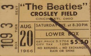 50 Años: 21 Ago. 1966 - Crosley Field - Cincinnati, Ohio