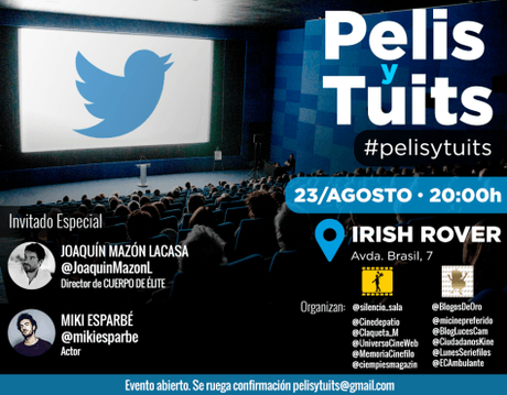 Conoce a Miki Esparbé y Joaquín Mazón con #PelisyTuits y #BlogosDeOro