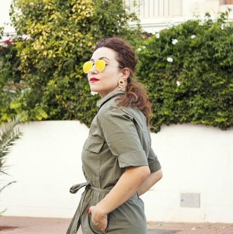 Look con Mono Aviador-Aviator Jumpsuit Outfit Look con Mono Aviador-Aviator Jumpsuit Outfit