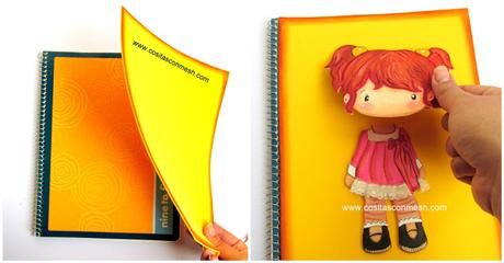 Cómo decorar cuadernos para niños paso por paso