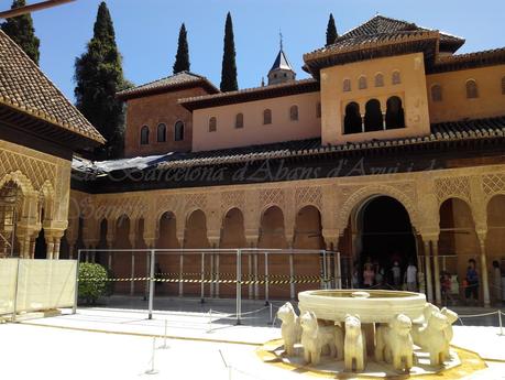 GRANADA ,LA ALHAMBRA,A LA BARCELONA D' ABANS, D' AVUI I DE SEMPRE...21-08-2016...!!!