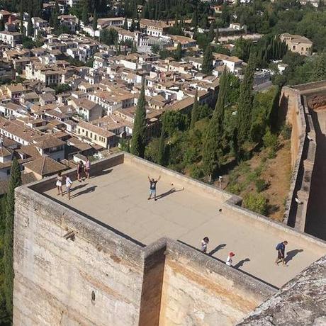 GRANADA ,LA ALHAMBRA,A LA BARCELONA D' ABANS, D' AVUI I DE SEMPRE...21-08-2016...!!!