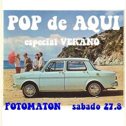 Pop de Aquí en Fotomatón