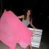 Falda pareo y blusa Pink skirt