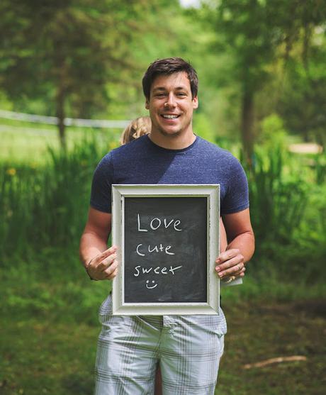 Ella planeó una sesión de fotos con su marido para decirle que sería Papá. ¡Su reacción fue increíble!