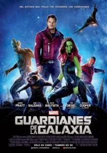 Póster latino oficial para Guardianes de la Galaxia