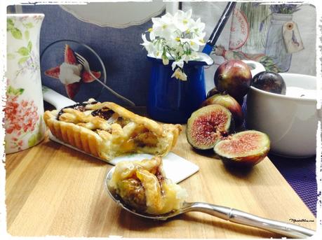 Pastel de brevas crujiente 3