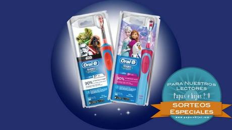 ¡Sorteo de cepillos de dientes eléctricos infantiles de Oral-B!