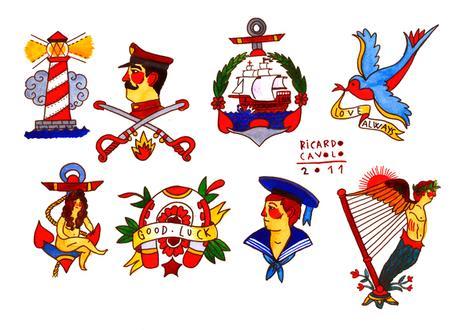 Coloridas ilustraciones