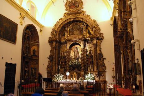 Altar de la capilla de San Onofre o de las Ánimas