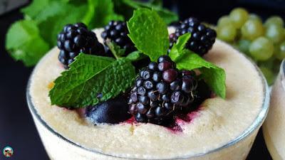 Mousse de uvas blancas Mousse de uvas blancas