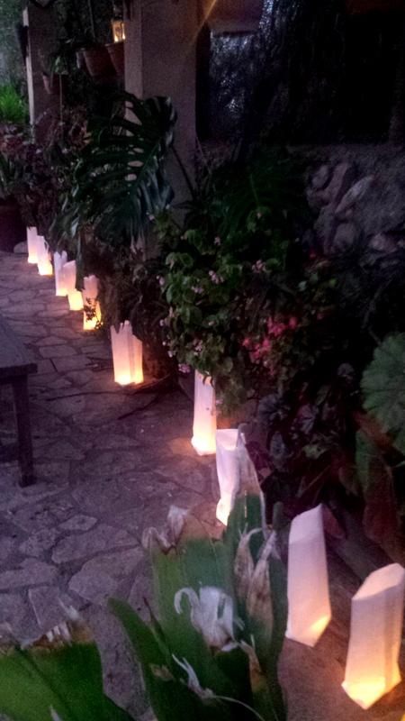 La decoración de mi cena de cumpleaños