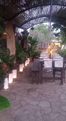 La decoración de mi cena de cumpleaños