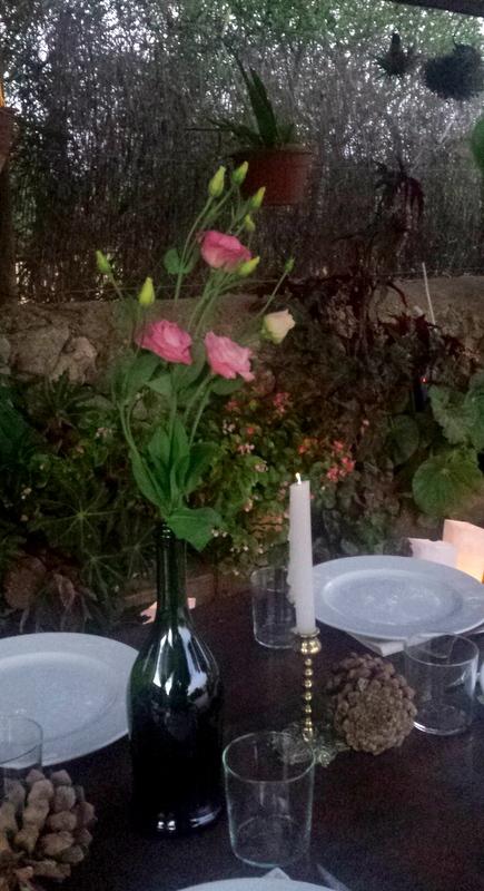 La decoración de mi cena de cumpleaños